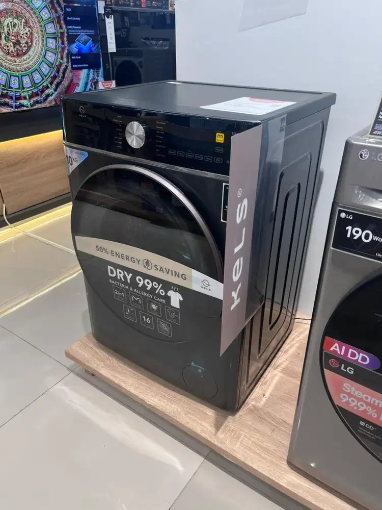 Kels Mesin Cuci Front Loading 10Kg
