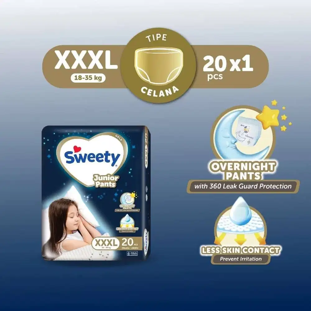 Sweety Junior Night Pants XXXL20