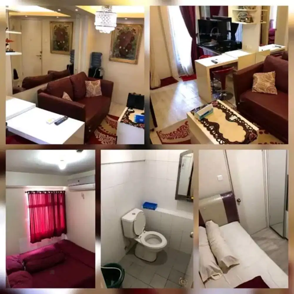 Sewa transit harian mingguan Apartemen Kalibata City 2BR Jakarta