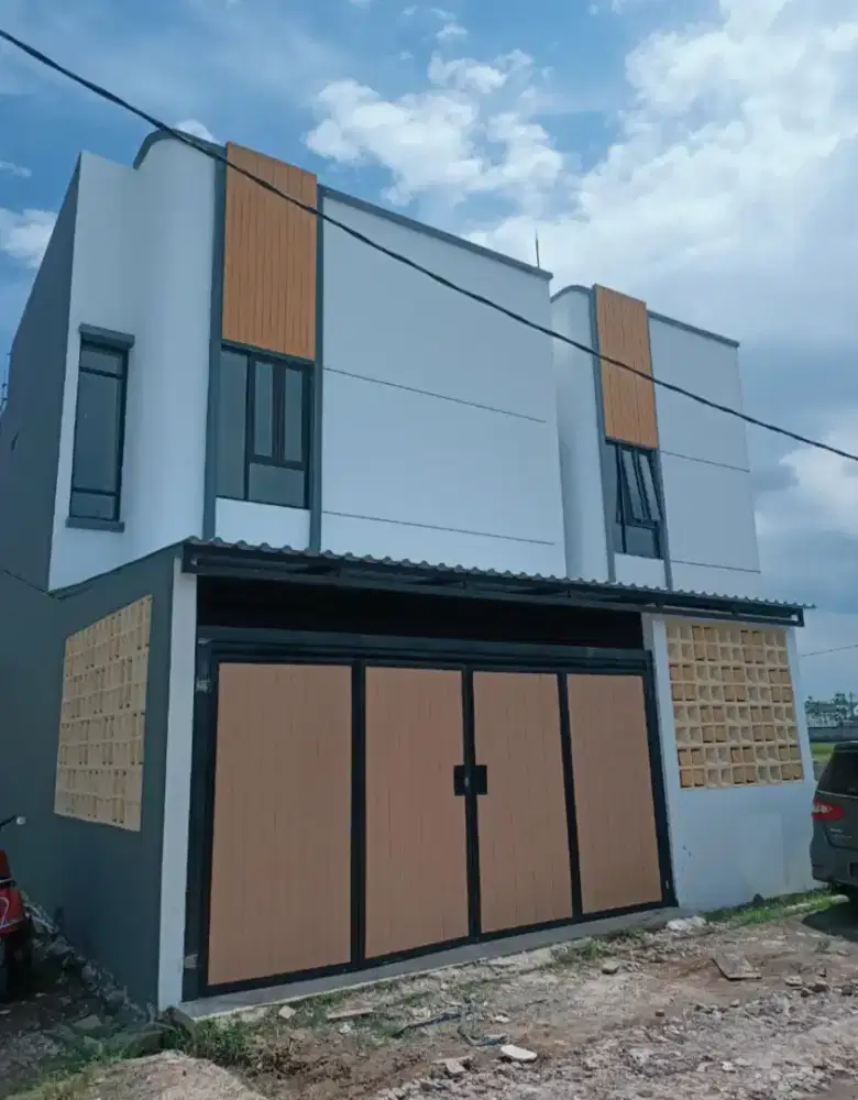 Rumah Murah Bandung Siap Bangun Konsep 2 Lt Jalan Utama 12 Meter