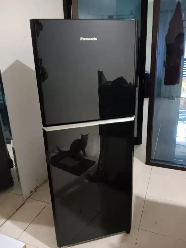 Kulkas panasonic 2 pintu second