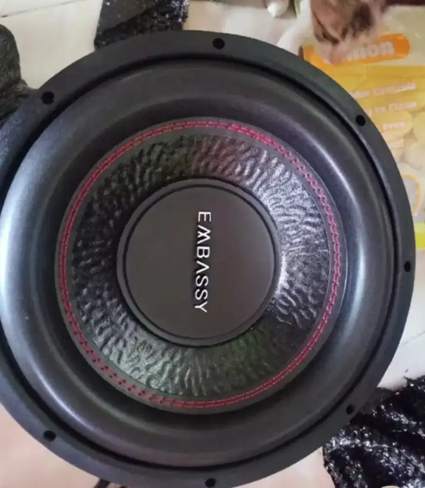 Subwoofer embassy es 1202j seperti baru