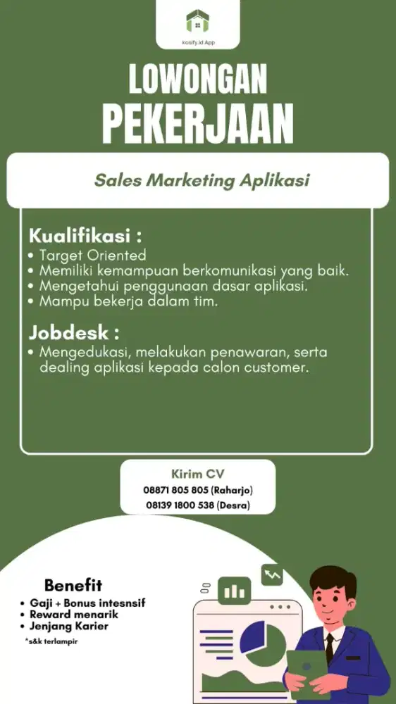 Lowongan pekerjaan Team Leader