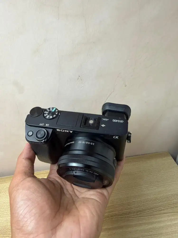 Sony A6400 Kit Fullshet Tas Lancar Jaya