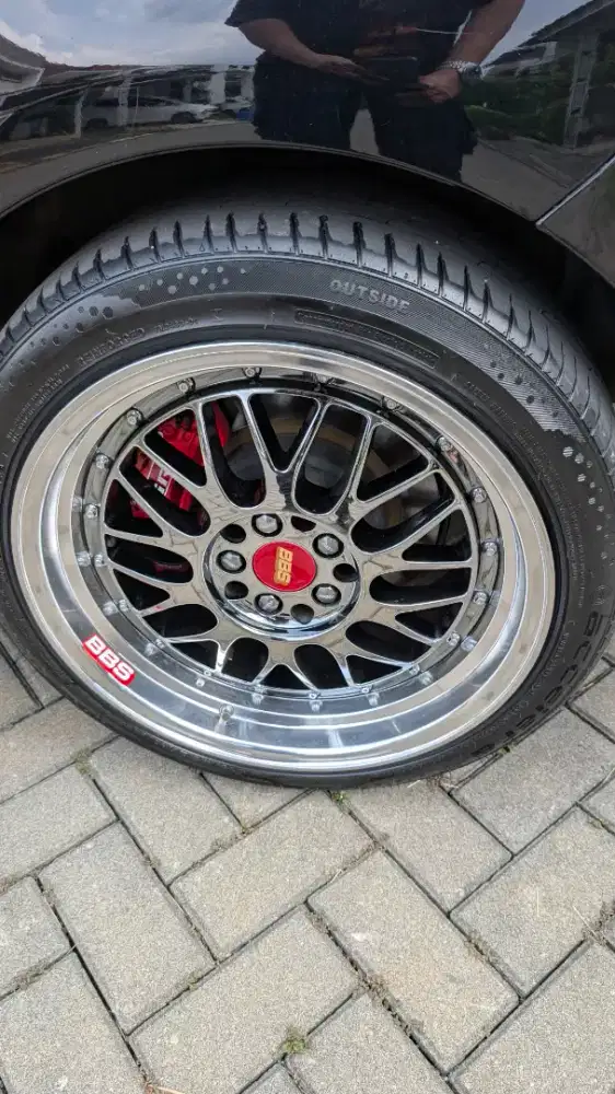 BBS LM r17 5x100 rare spek L 7,5 8,5 bonus floating dop bbs