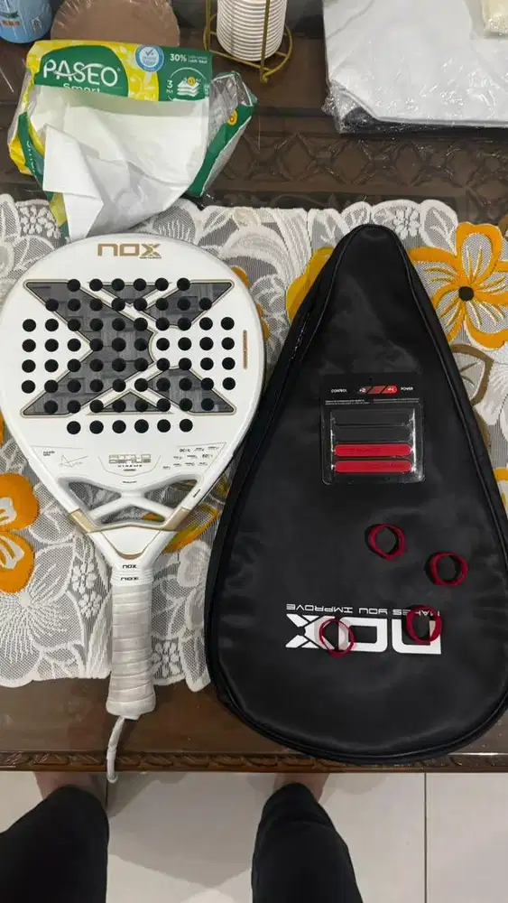[NEGO TIPIS] Nox AT10 12K 2026 Original Raket Padel Racket
