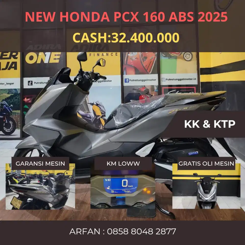 JUAL MURAH NEW PCX 160 ABS 2025
