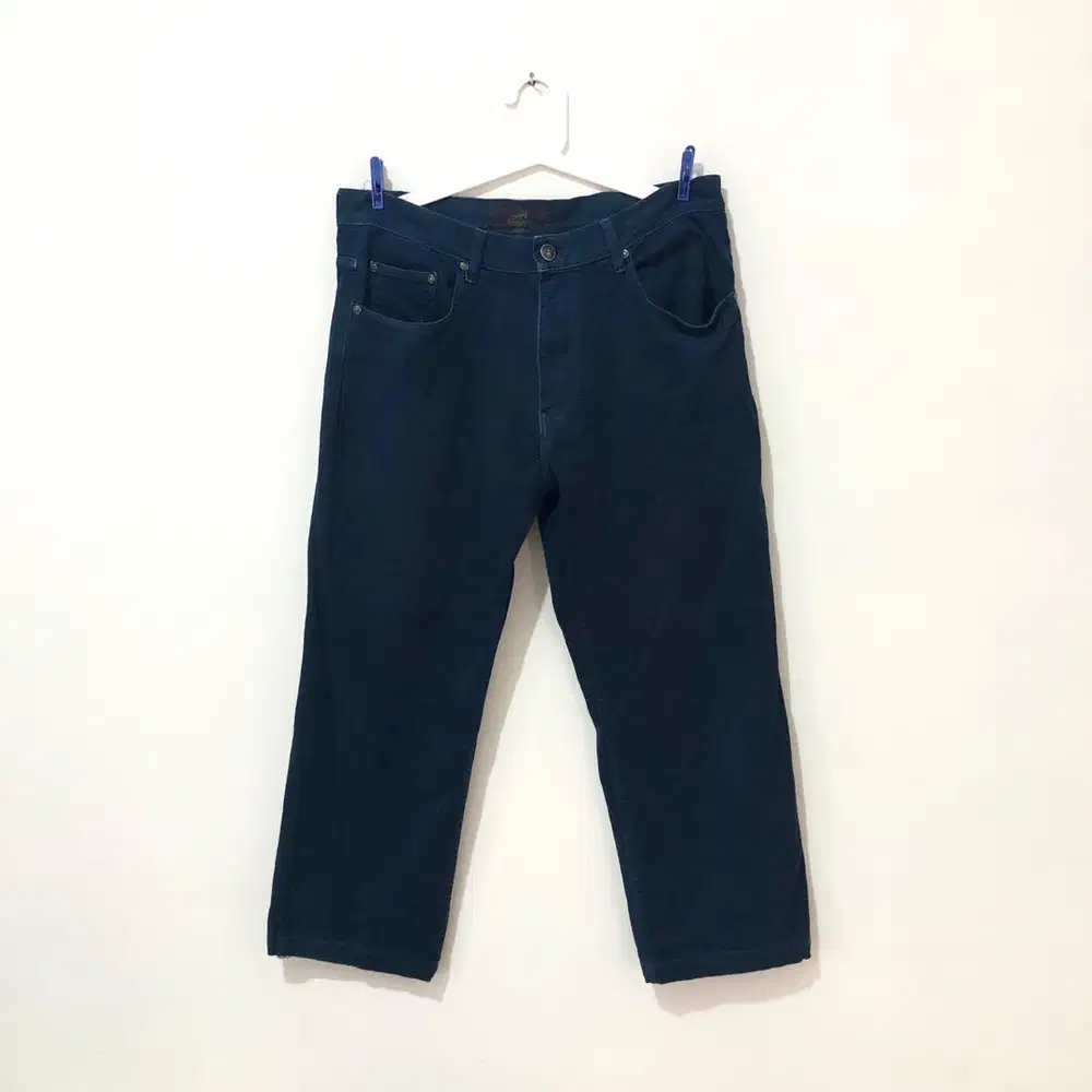 Crocodile navy denim long pants celana panjang uniqlo dickies carhartt