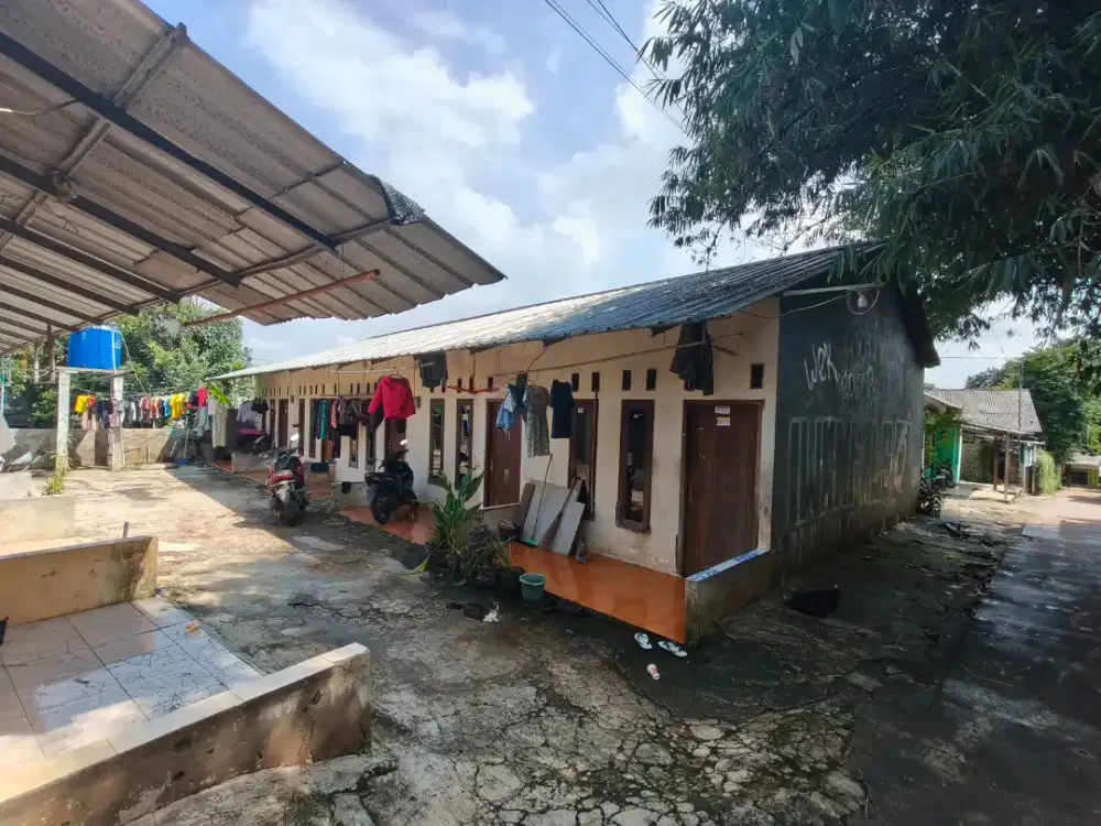 Jual kontrakan dan tanah