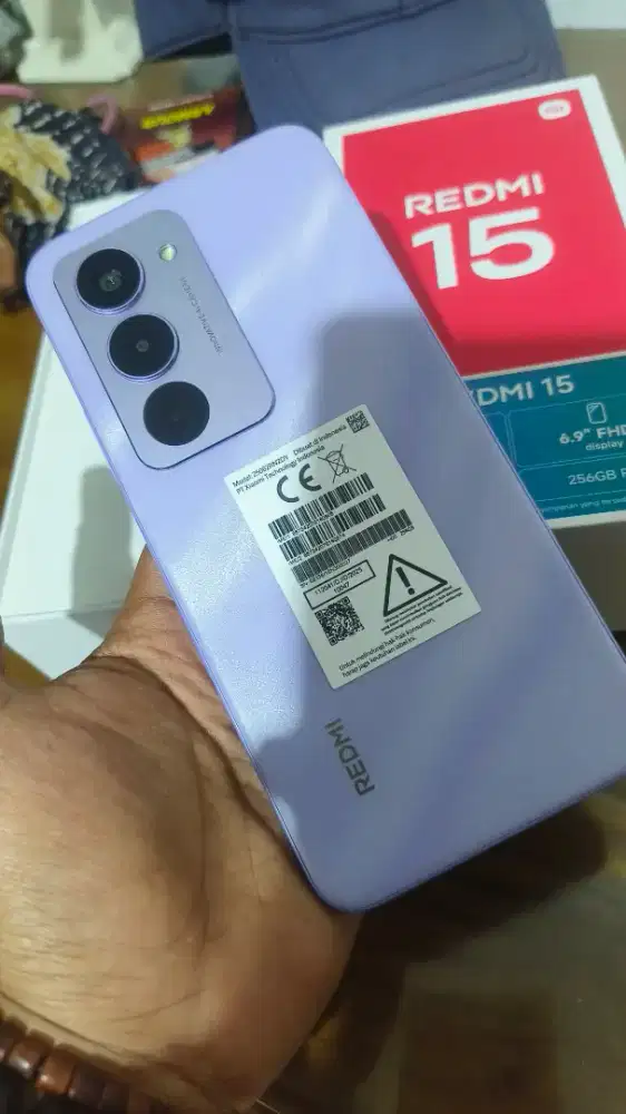 REDMI 15 8+8/256 SEPERTI BARU CASAN BELUM DIBPAKE