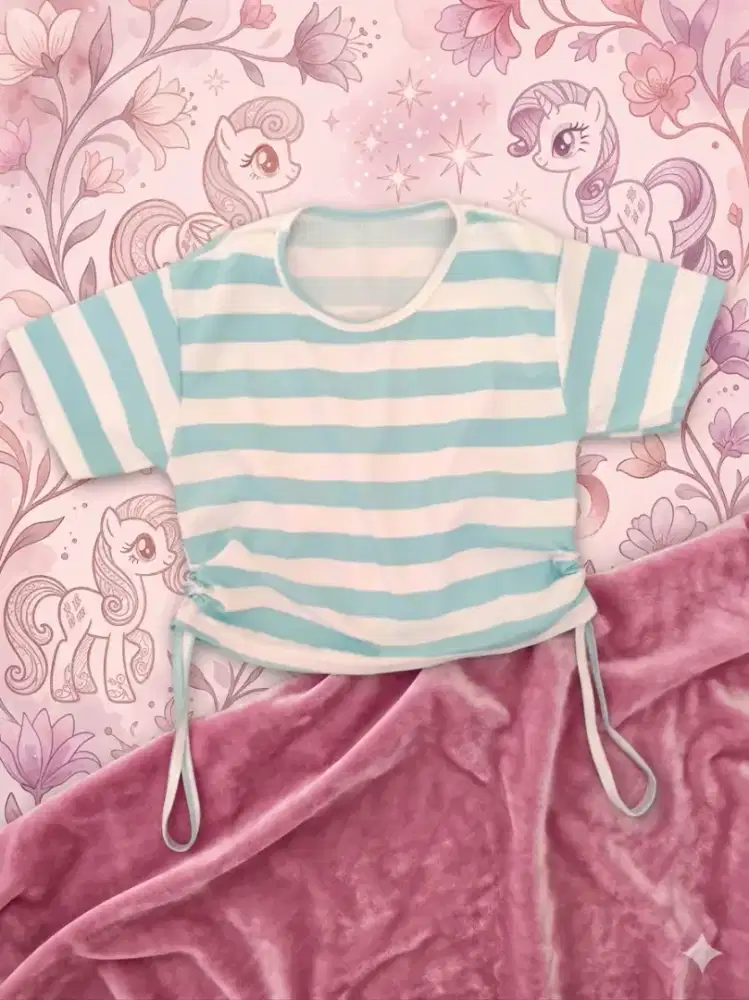 Crop Top Knit serut