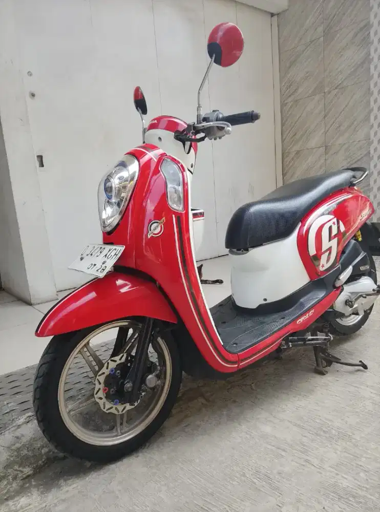 Honda Scoopy iss idling stop plat bandung
