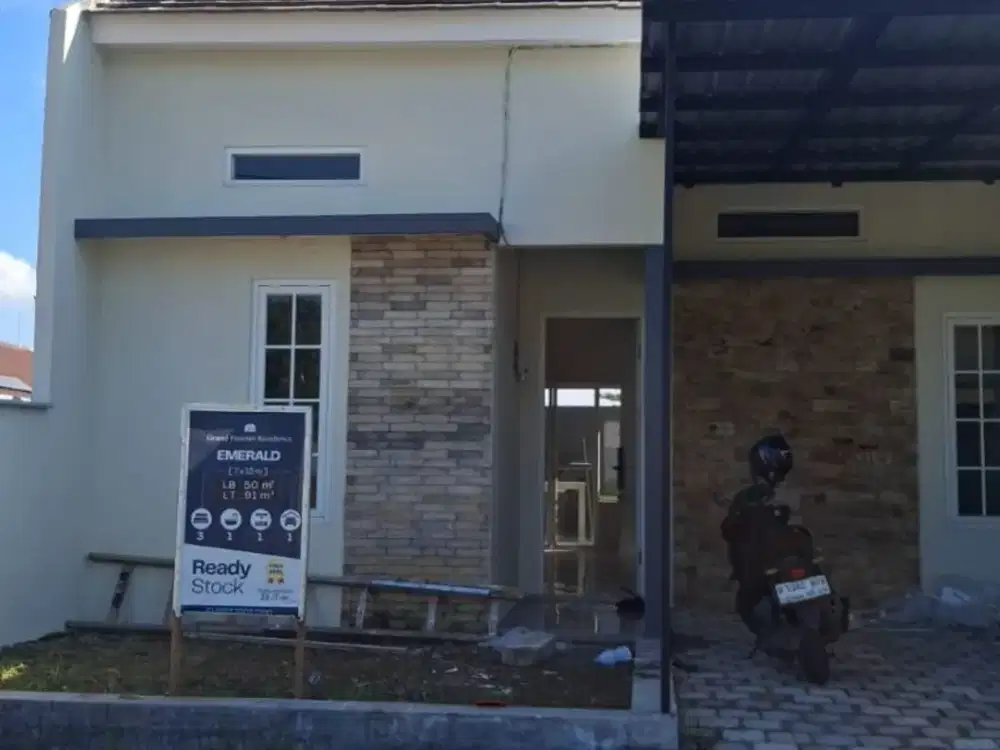 RUMAH 1 LANTAI,FREE BPHTB!