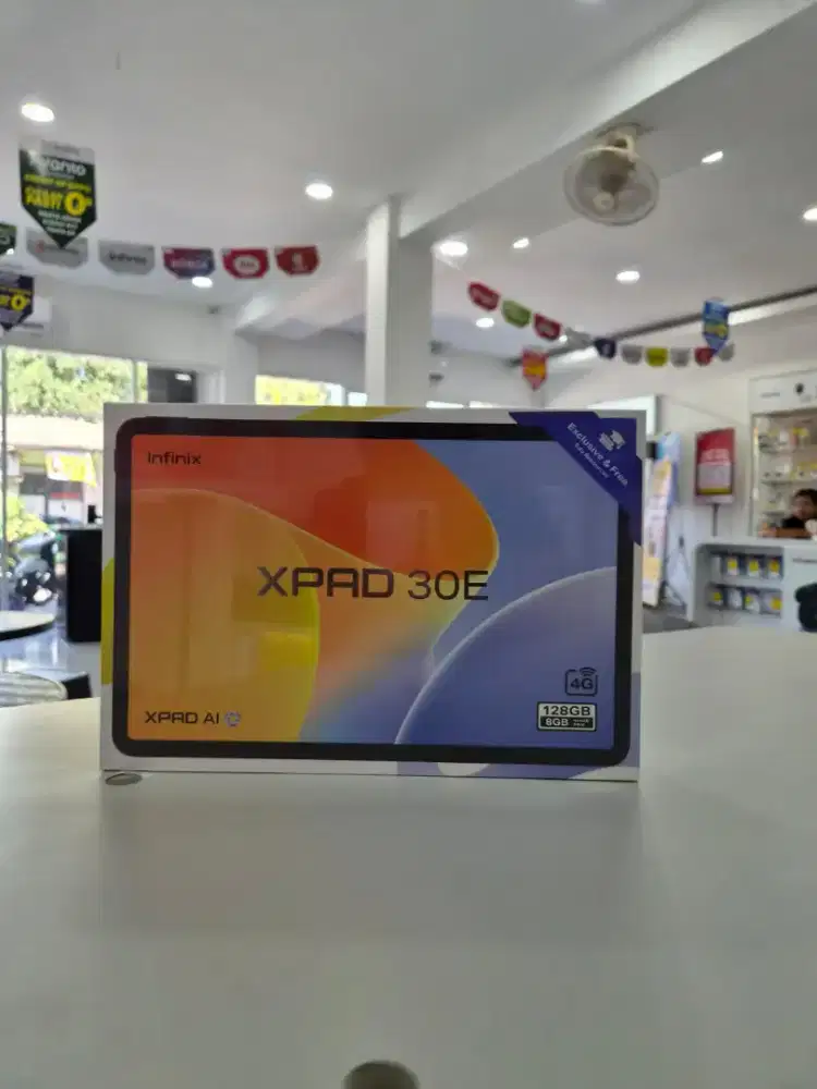 TABLET XPAD 30 SUPPORT KARTU INTERNAL 128GB FREE COVER FLIP