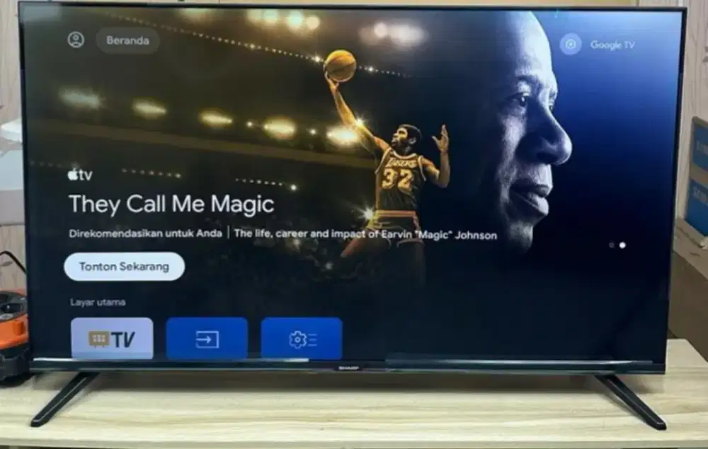 GOOGLE TV SHARP 43 INCH MULUS NO MINUS