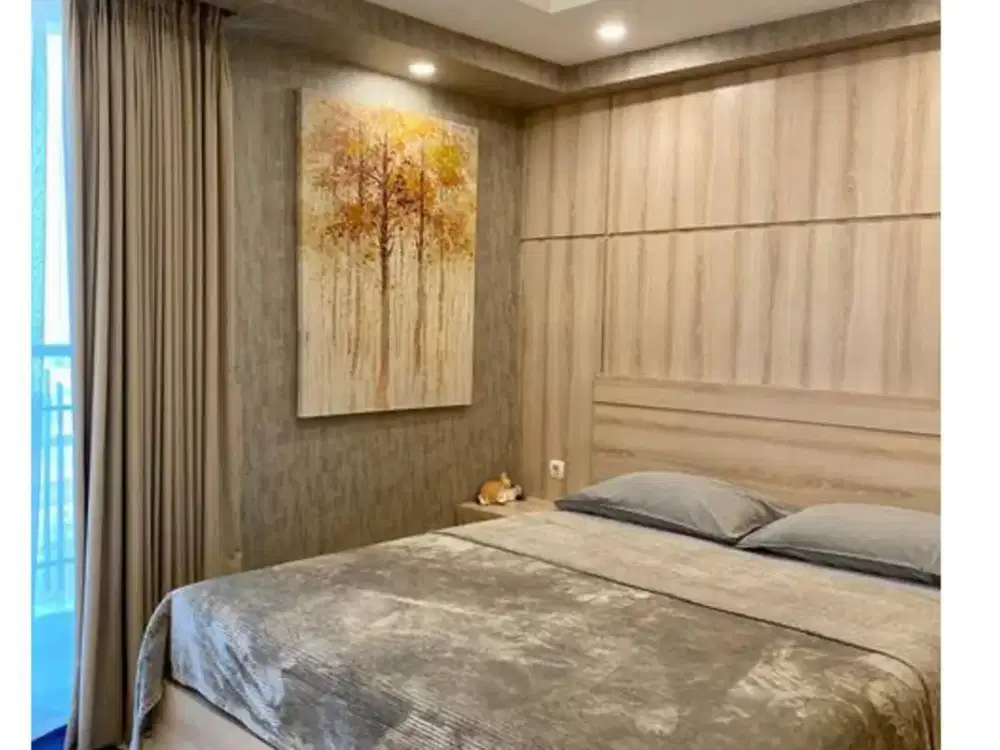Vky - Disewakan Apartemen The Mansion Kemayoran Tower Jasmine Aurorara 1BR Furnish
