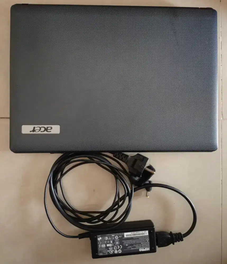 Laptop acer 4739 (sudah Upgrade SSD dan RAM)
