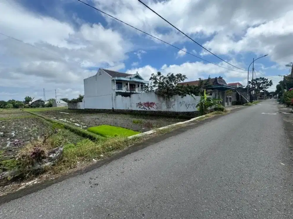 Dijual Tanah Strategis 614 Meter Persegi di Tirtonirmolo, Kasihan, Bantul Dekat Kampus UMY & Pinggir Ring Road