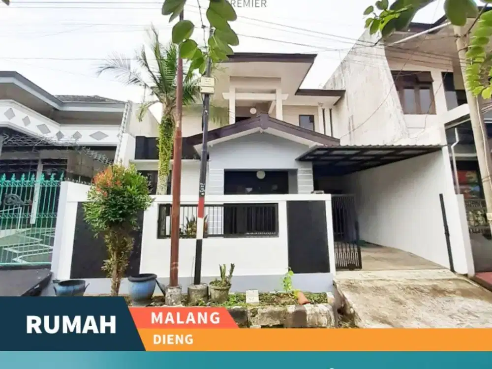 Dijual Rumah Murah Semi Furnished di Dieng Malang Akses Mudah