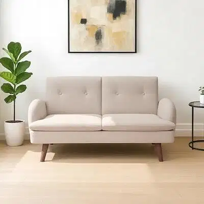 Selma Bellingham Sofa Fabric 2 Seater - Krem
