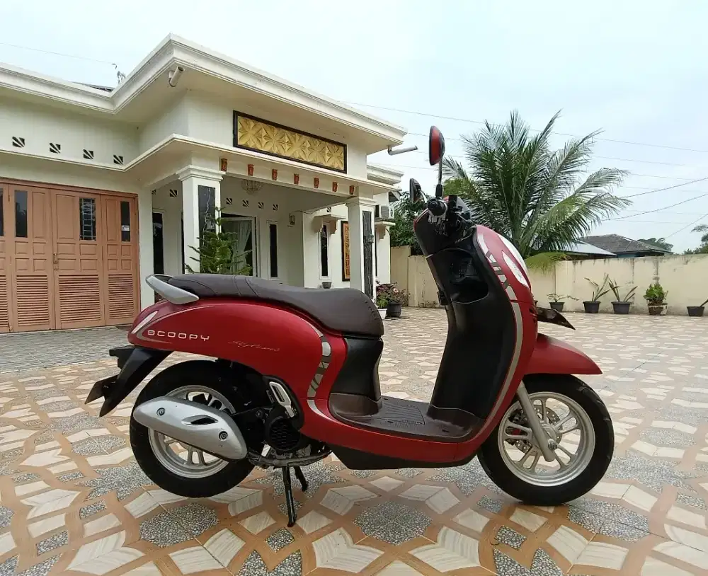 SCOOPY STYLISH REMOT TYPE TERTINGGI FUL ORIGINAL NOMINUS