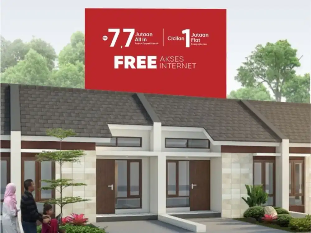 PROMO DP 7 JUTAAN AJA BISA PUNYA RUMAH DISINI