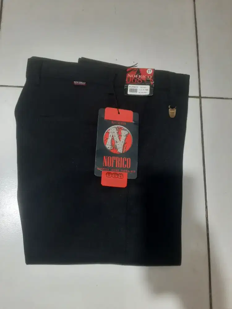 Celana bahan woll slim