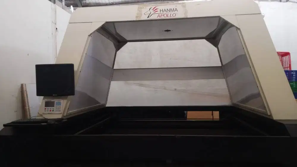 DIJUAL MESIN LASER CUTTING HANMA APOLLO HMAPT 1815 1 HEAD