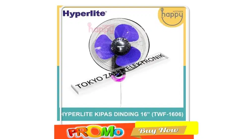 kipas angin hyperlite dinding baru