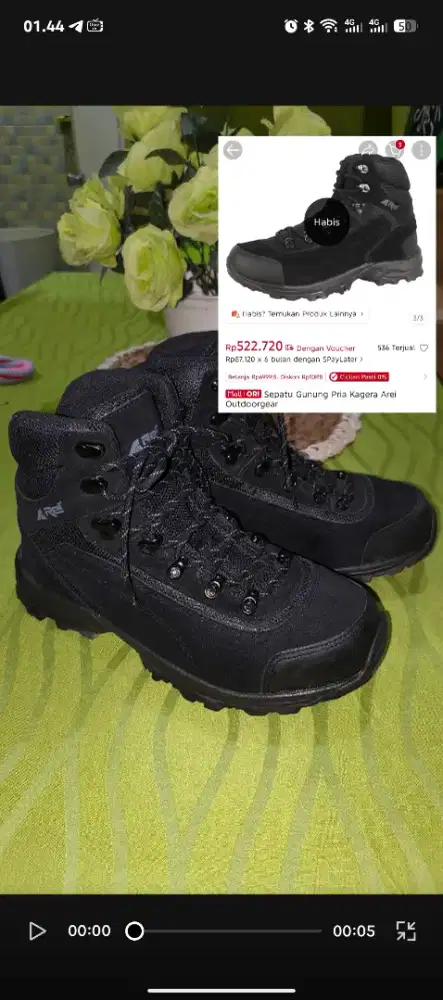 Sepatu Arei Kagera