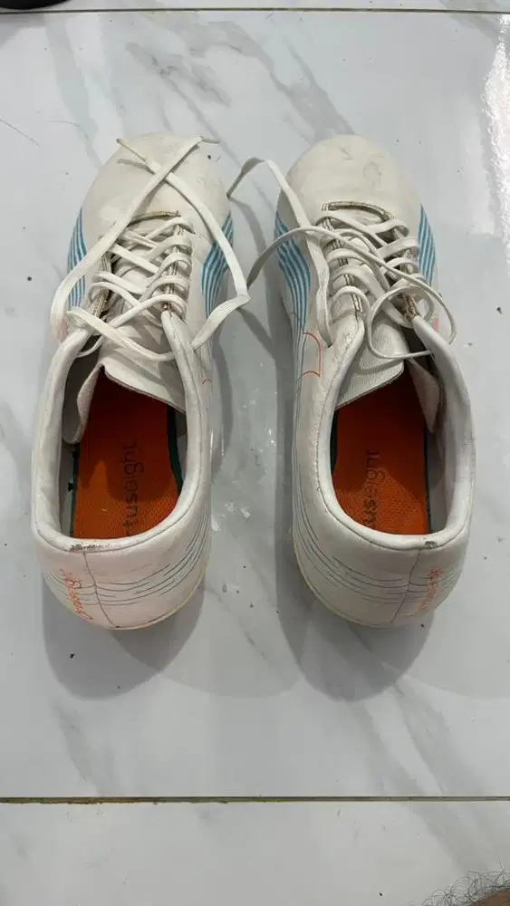 Sepatu Bola Ortuseight Horizon Fg White Cyan Ortrange