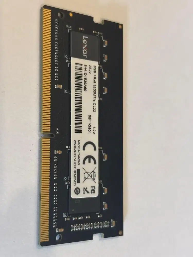 Dijual memori ram laptop sodim