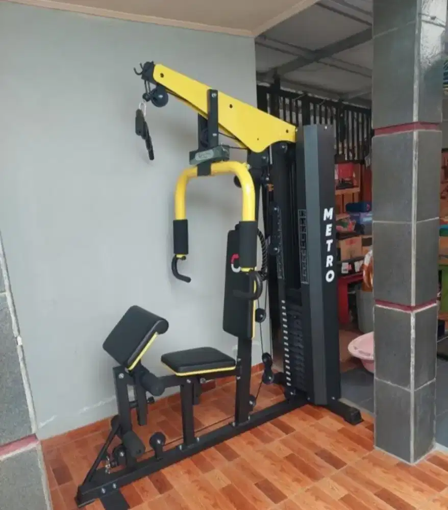 Home gym 1 sisi metro ireborn/alat angkat beban ( original )