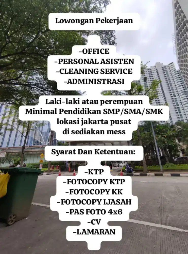 Lowongan pekerjaan
