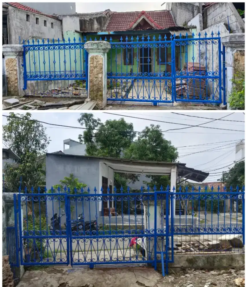 Rumah + tanah bisa Gudang singah villa tomang baru kuta bumi tangerang