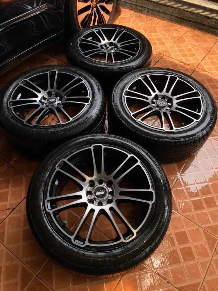Velg Hsr R17 4x100/114 jazz avanza yaris vios livina xenia swift calya
