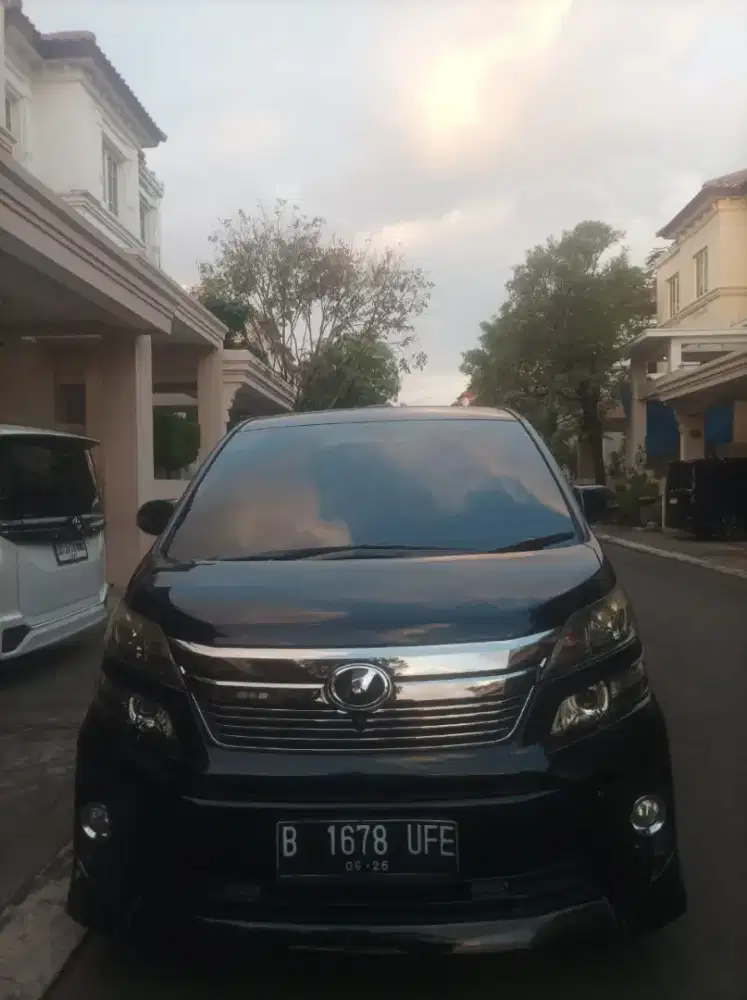 dijual velfire tahun 2012