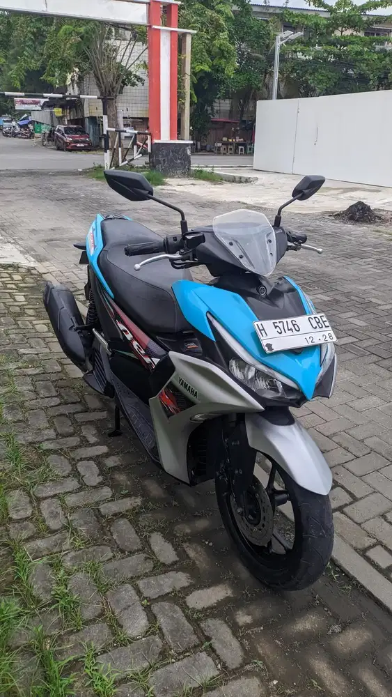 Aerox New Connected 2023 Biru 155cc