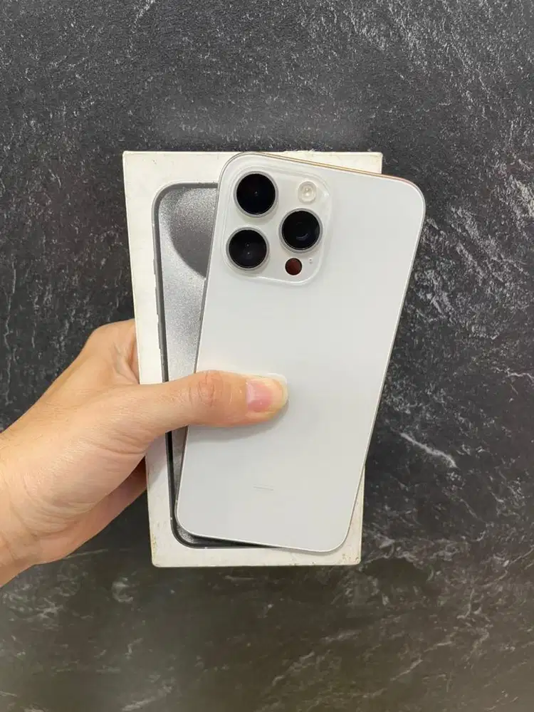 iPhone 15 Promax 256GB Second iBox Mulus Fullset