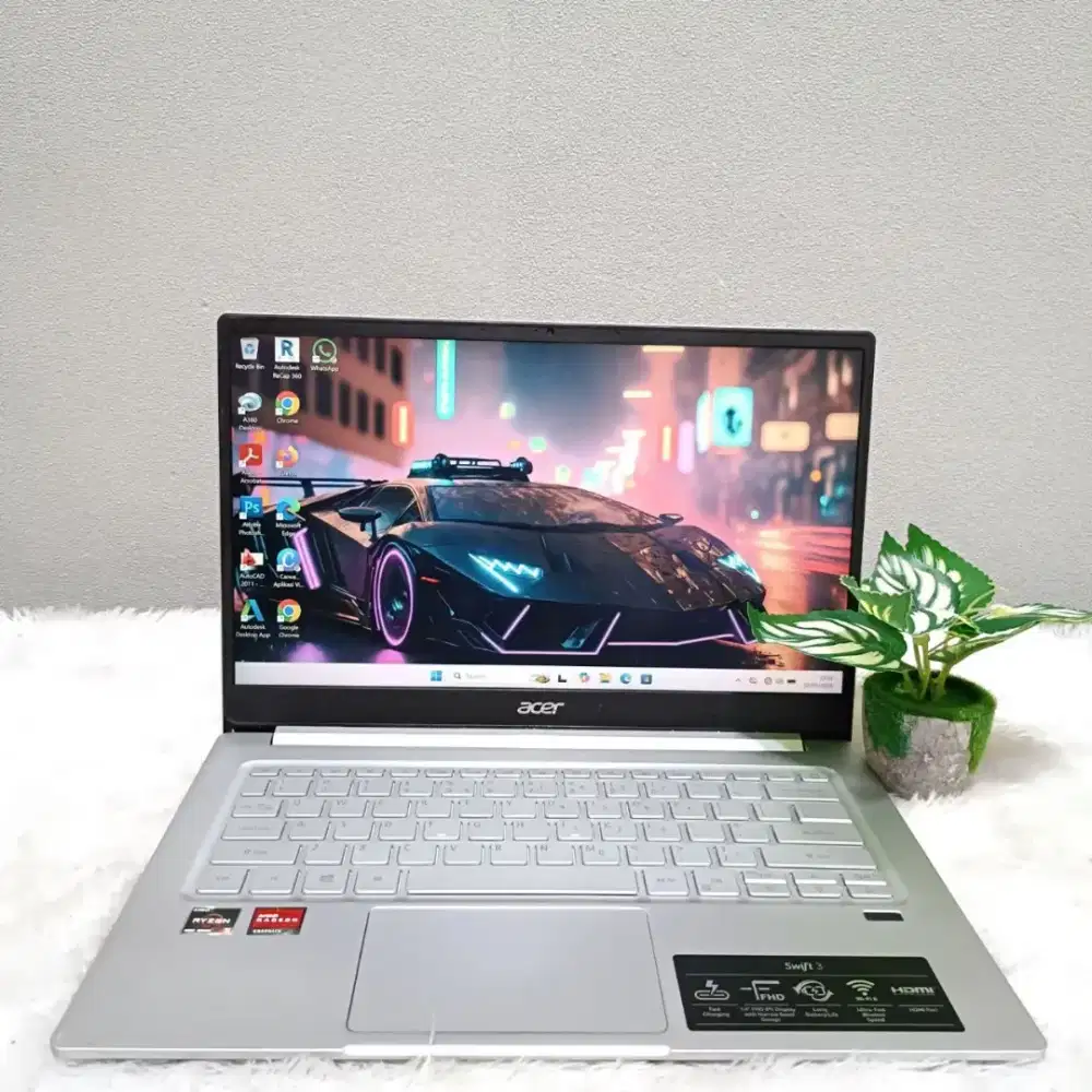 ACER SWIFT 3 SF314 RYZEN 5 4500U RAM 8GB