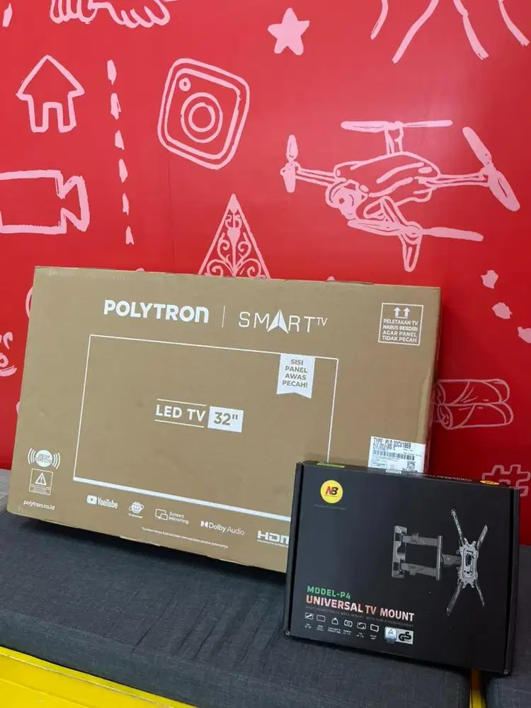 Smart TV Polytron bisa cicilan 0% tanpa DP