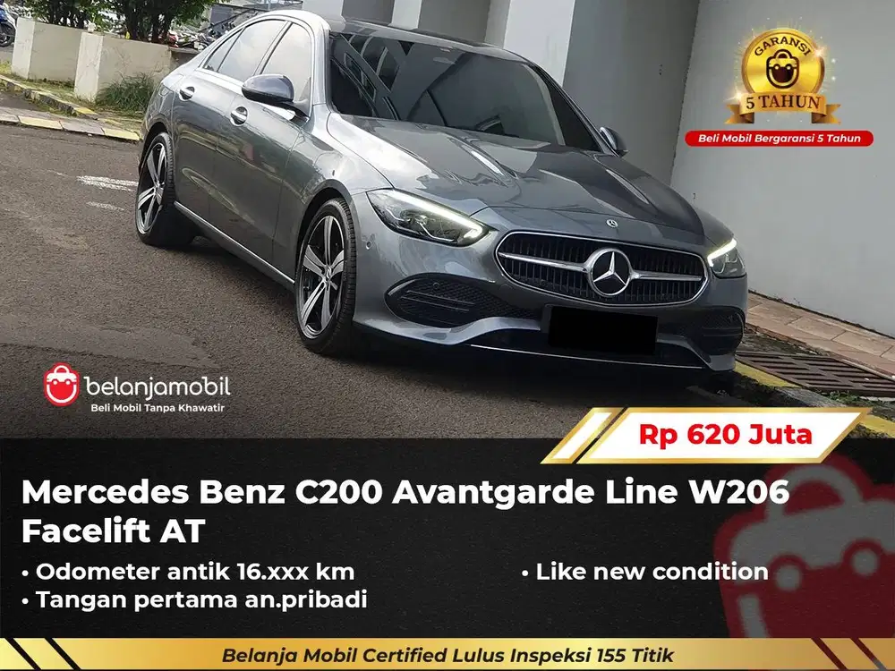[LOW KM 16RB] Mercedes Benz Mercy C 200 C200 Avantgarde W206 2022/2023