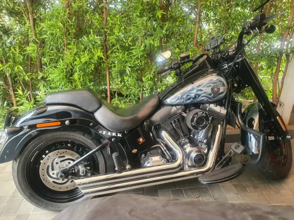 Dijual Harley Davidson Fatboy thn 2011