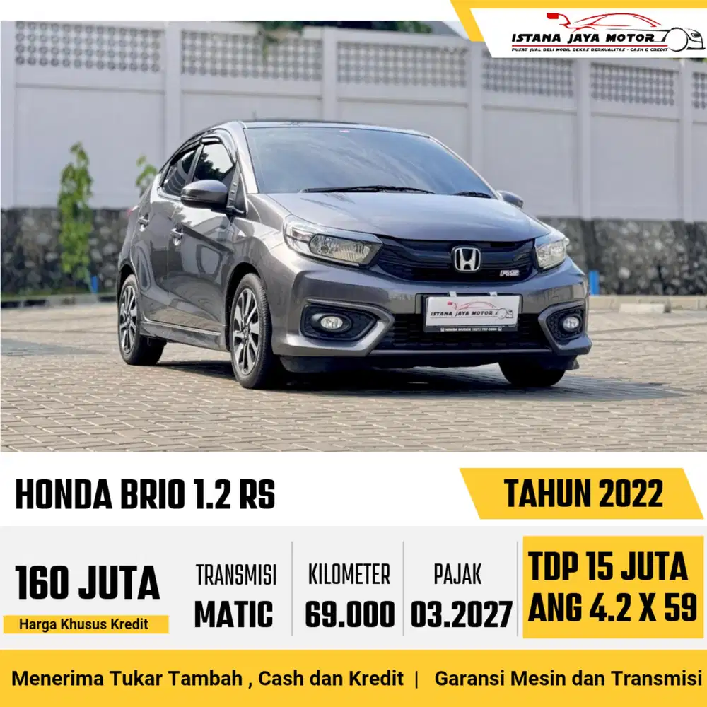 HONDA BRIO 1.2 RS 2022