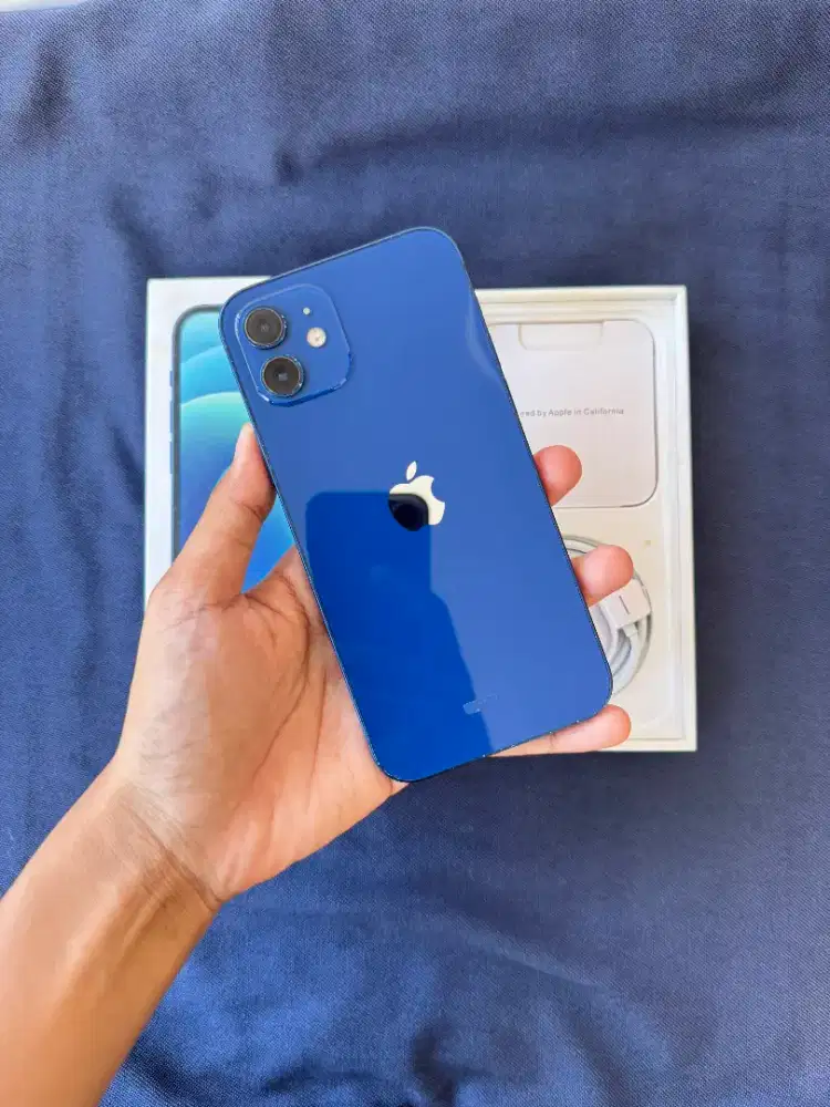 IPHONE 12 64GB BEKAS IBOX FULLSET