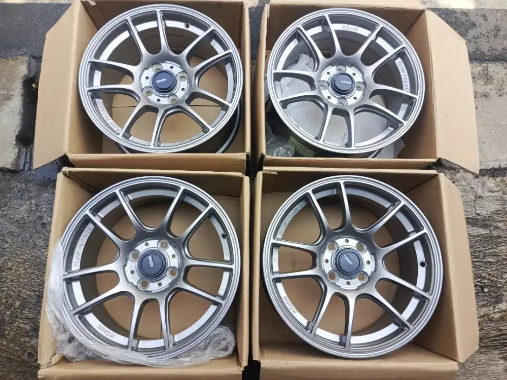 Dijual Velg Original KONIG Ring 15 Lebar 7in lubang PCD 4 ×100