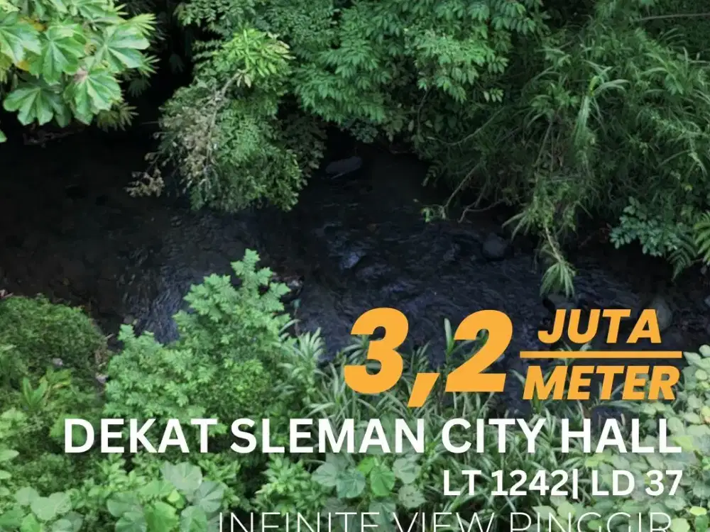 Jual Tanah Dekat Sleman City Hall View Spektakuler Pinggir Sungai Akses Jalan Simpangan Harga Bu Nego Sampai Deal