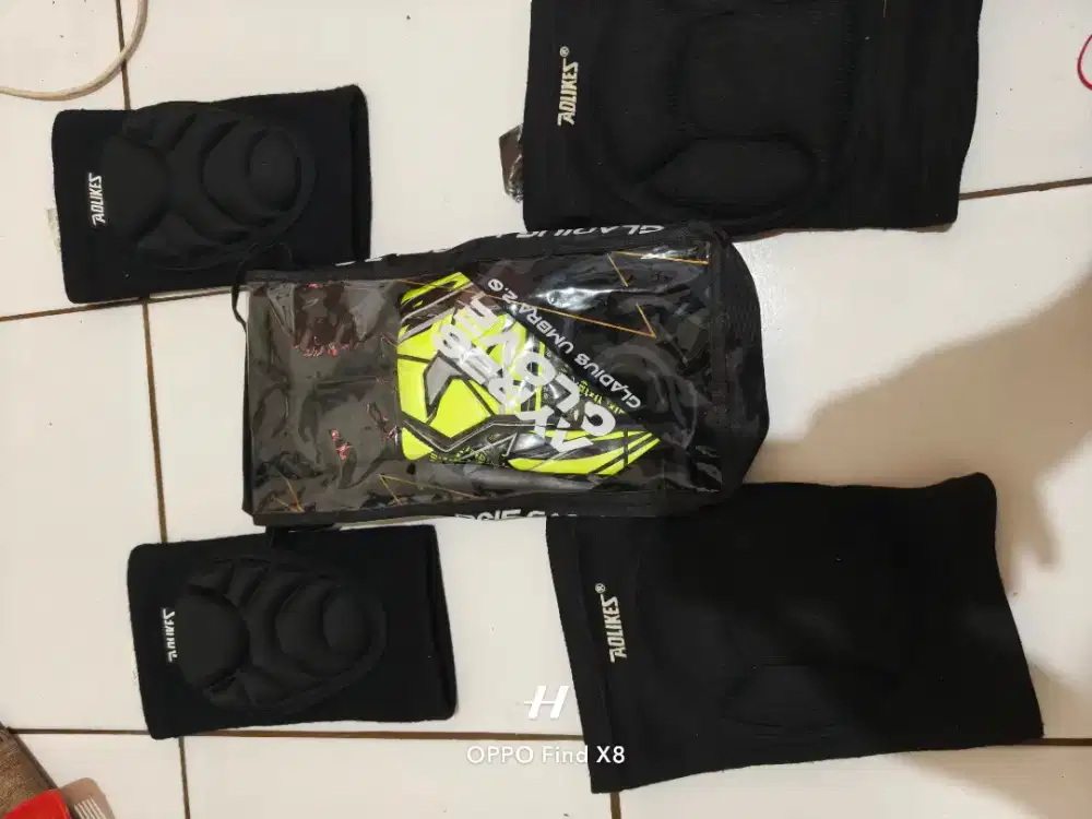 Ayres Gladius Umbra 2.0 Gloves dan Elbow Knee Pada Aolikes