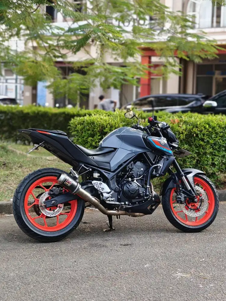 KEREN ABIS! YAMAHA NEW MT25 GREY 2021 KM LOW PAJAK ON FULL MULUS