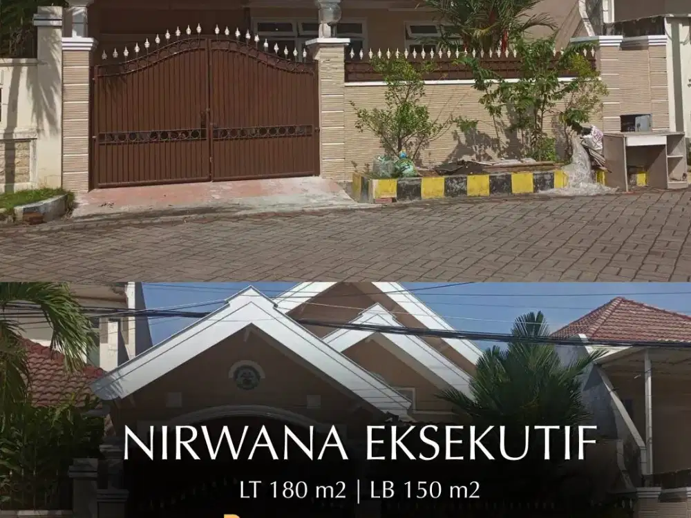 Jual Rumah Nirwana Eksekutif Surabaya